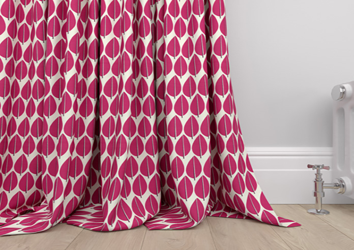 Lazza, Cerise - Made to Measure Curtains - Image 6